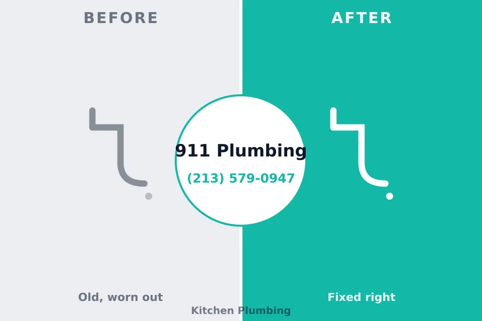 Before and after: plumbing repair Keenesburg, CO